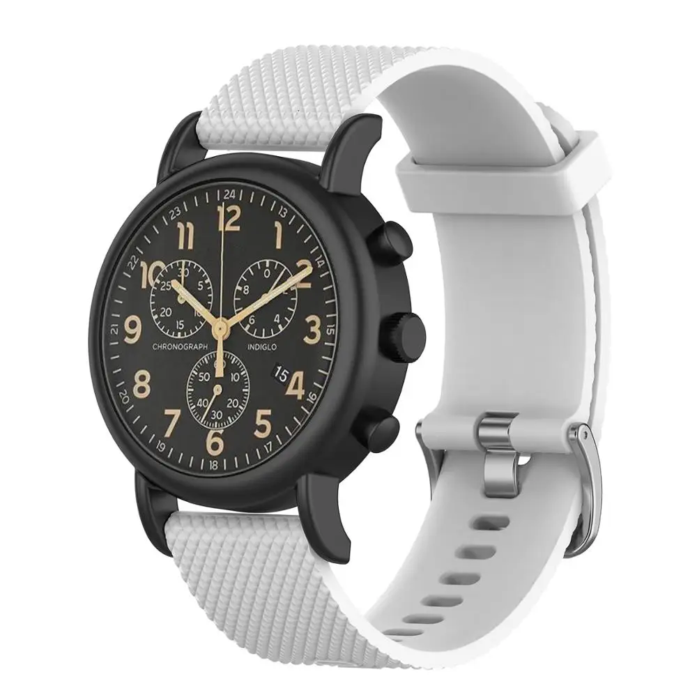 Hot selling bands for Timex watch silicone watch band accessory for smartwatch,For Timex watch strap rubber wristband.