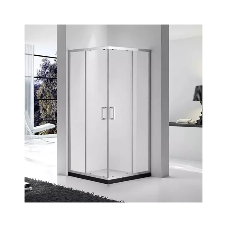 Manufacturers custom high quality aluminum alloy frame tempered glass hotel bathroom independent shower room
