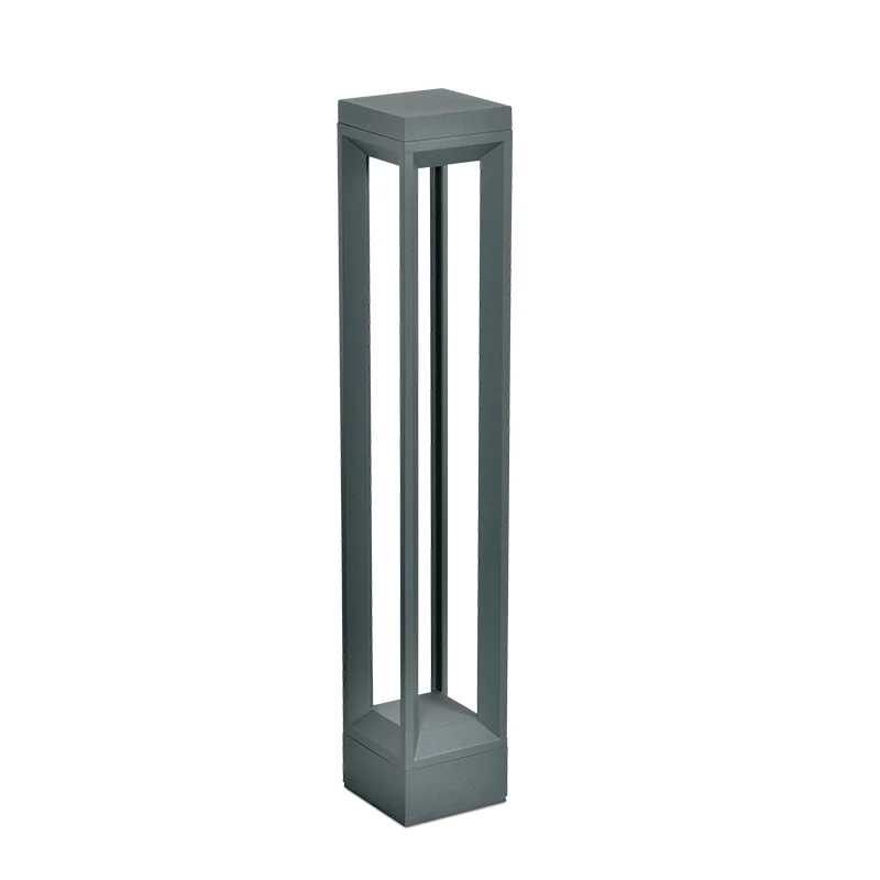 Daheng Concise Style Aluminium Waterproof IP65 10W Outdoor LED Garden Bollard Light