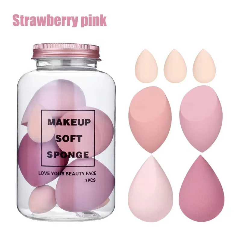 Round super soft PU Makeup cosmetic sponge puff free samples