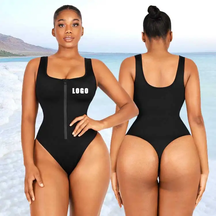 2023 wholesale Custom fitness High waist womens bikini swimsuits sexy one piece swimsuits swimwear for women shapewear swimsuit