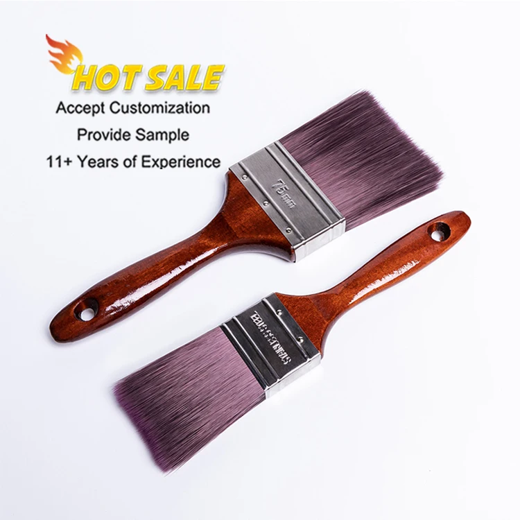 High Quality Bristles User-Friendly Durable 1.5inch 2 Inch 2.5 Inch Paint Brush
