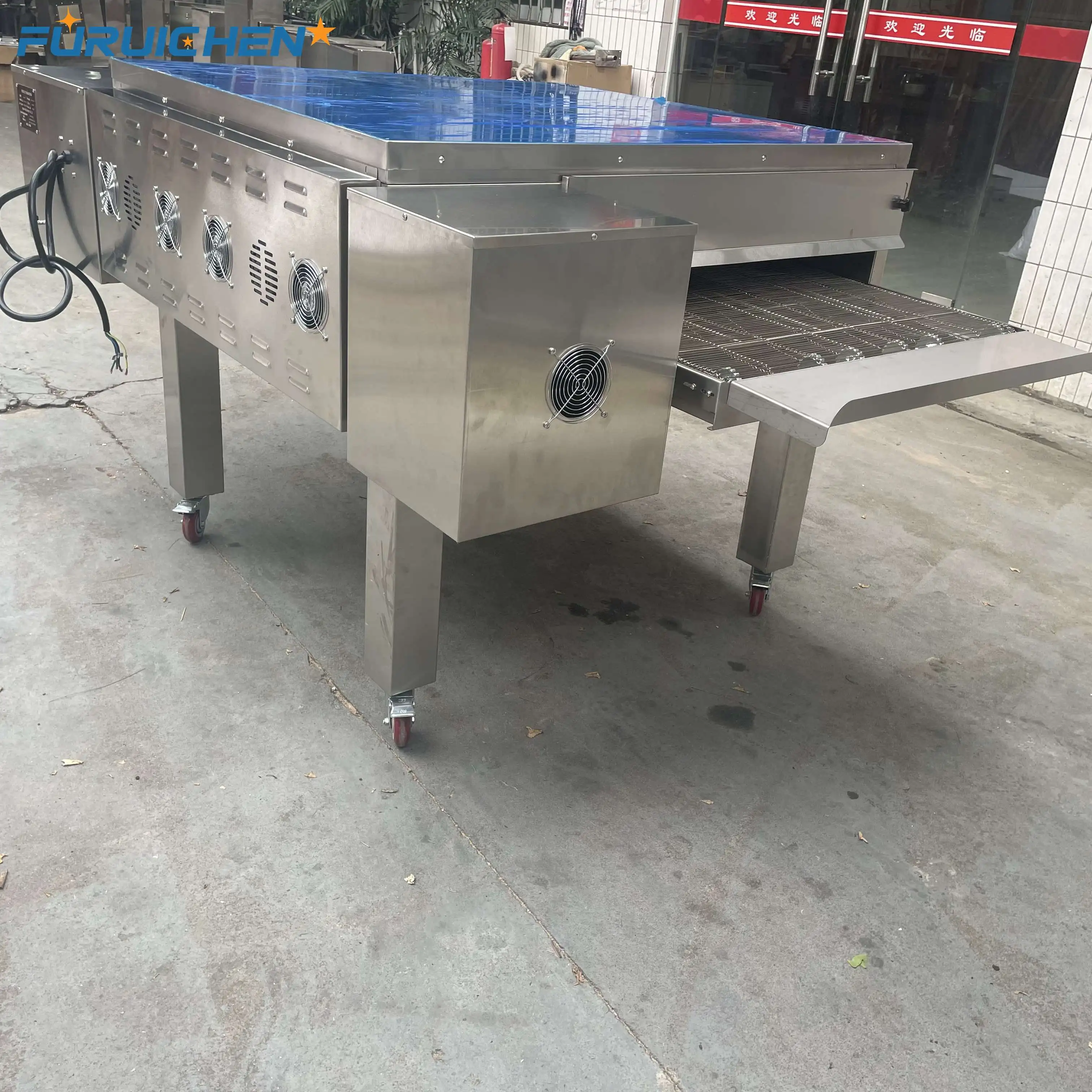 Furuichen Commercial Conveyor Pizza Oven Electric China Wholesale Electric Oven For Pizza