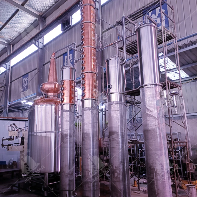 2000l 96% ABV Vodka Rum Brandy Copper Column Distiller
