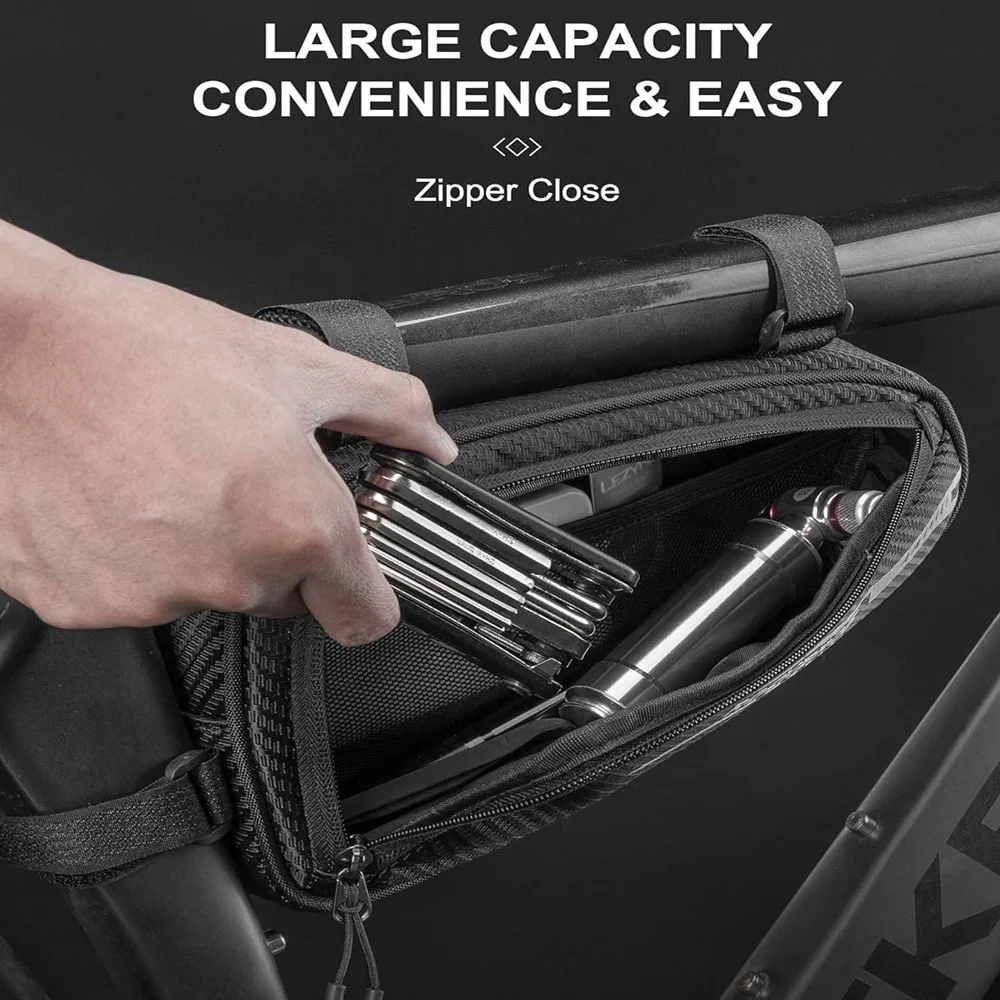 Wholesale Custom Bicycle Accessories Cycling Bike Triangle Front Frame Bag bike box hard travel case bicycle