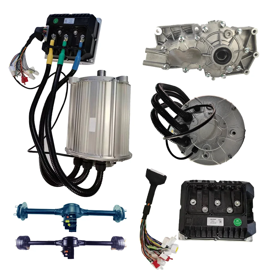 Electric Car Motor Kits Four-wheel Rear Axle High Torque 32n.m Low Speed 5800rpm Gear Dc Hub Brushless Dc Gear Motor