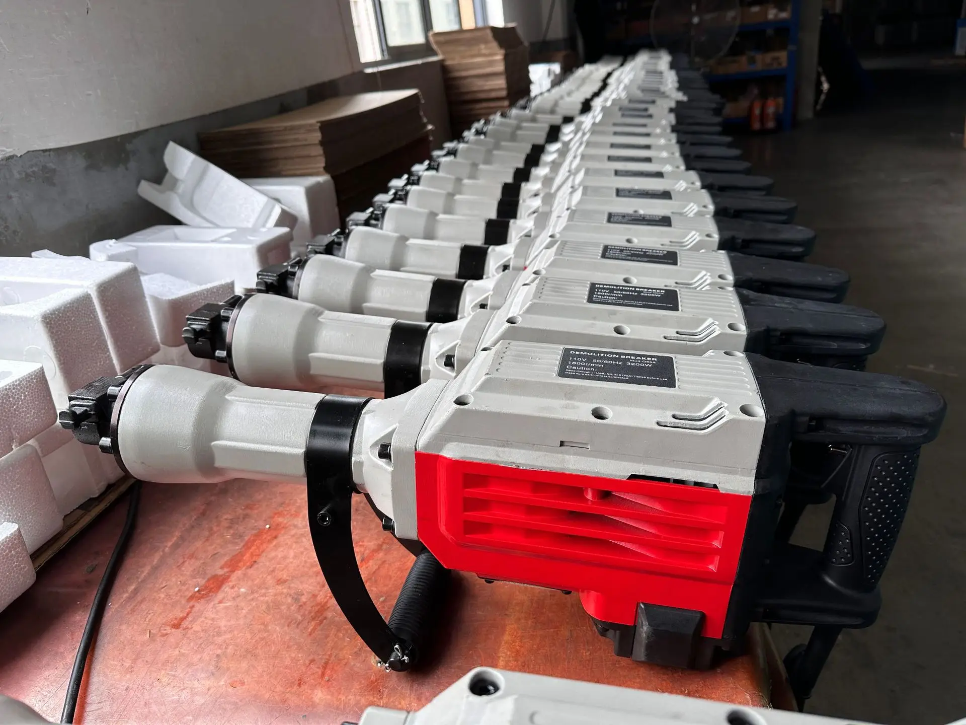 Heavy Duty Power Drill Concrete Breaker Corded Demolition Breaker Hammer Electric Power Tools