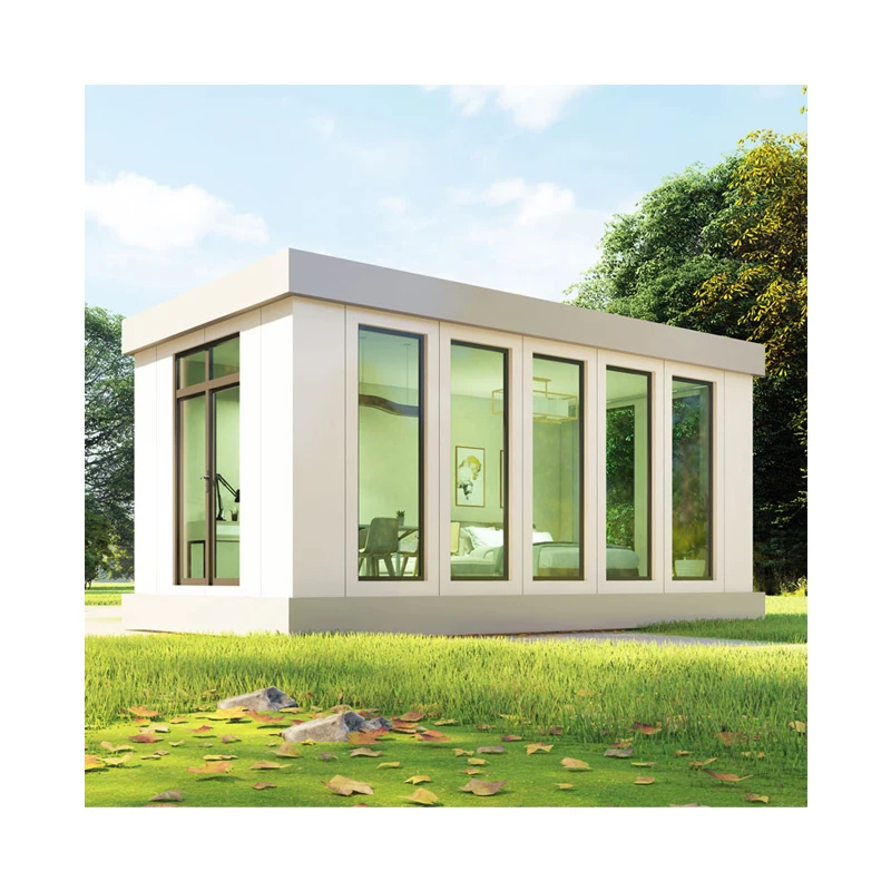 detachable container customized portable housing modern  modular luxury mobile expandable prefab house