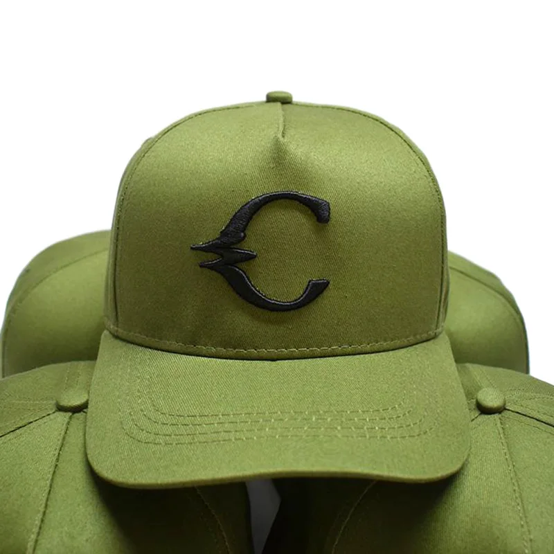 High Quality Custom Logo Unisex 3d Embroidered Baseball Hats Adult Custom Cotton 5 Panel Baseball Cap