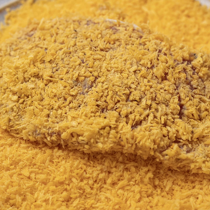 Unseasoned bread crumbs Japanese Panko Breadcrumbs White Bread Crumbs Yellow