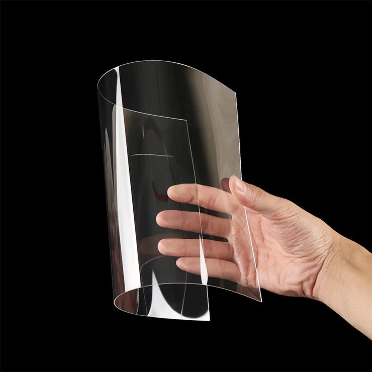 Made in China Hot Selling Low Price Transparent PET Roll Film Material Plastic PET Sheet