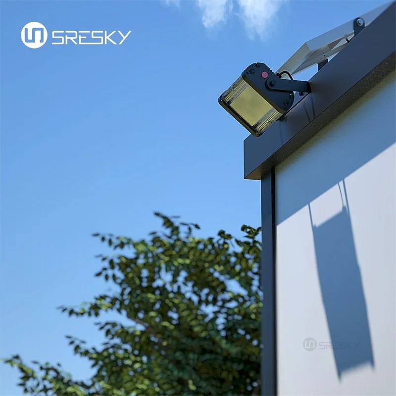 High power waterproof solar parking lot led flood lights for outdoor