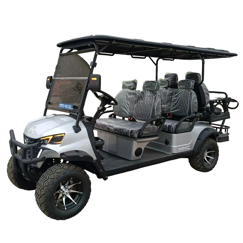Sale Affordable Club Car 4 6 8 10 12 Seater Chinese Golf Car Off Road Buggy 4000/5000/7500 W Electric Golf Cart