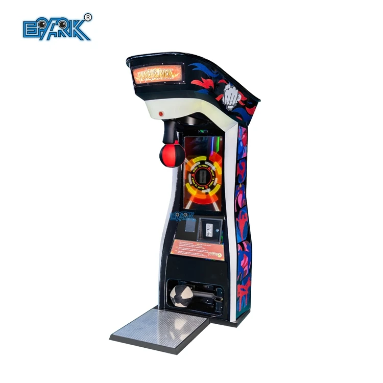 Комбинированный игровой автомат для игры в бокс