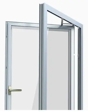 Double swing french casement window aluminum tilt and turn windows grey aluminum windows