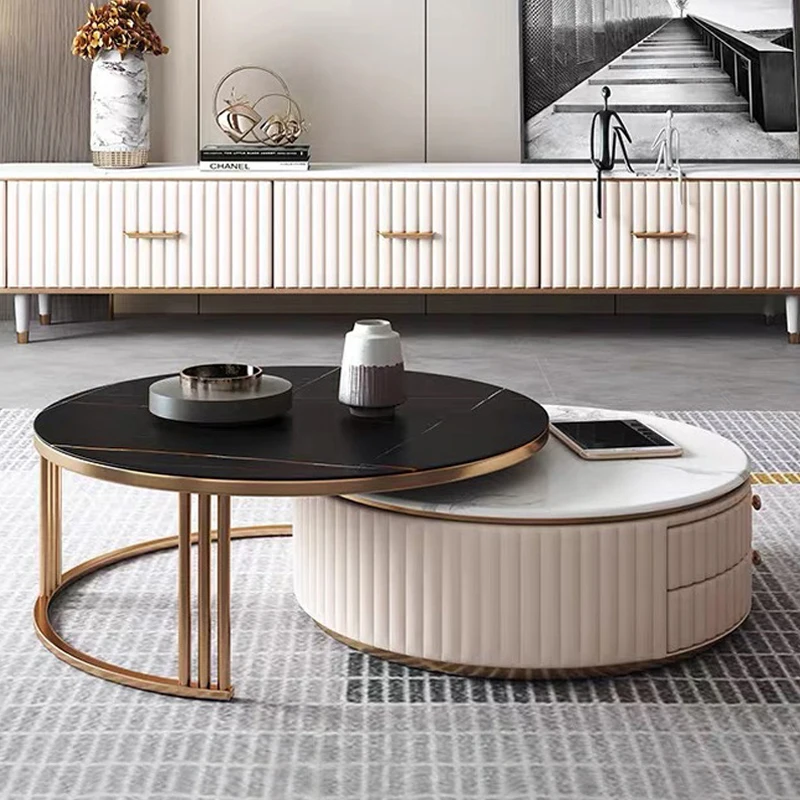 Great Furniture New Arrival Living Room Modern Design Marble Coffee Table