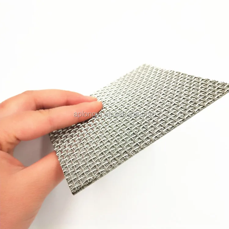 Heat resistant sus316L stainless steel 3 micron sintered mesh 5um 10 micro filter screen sheet