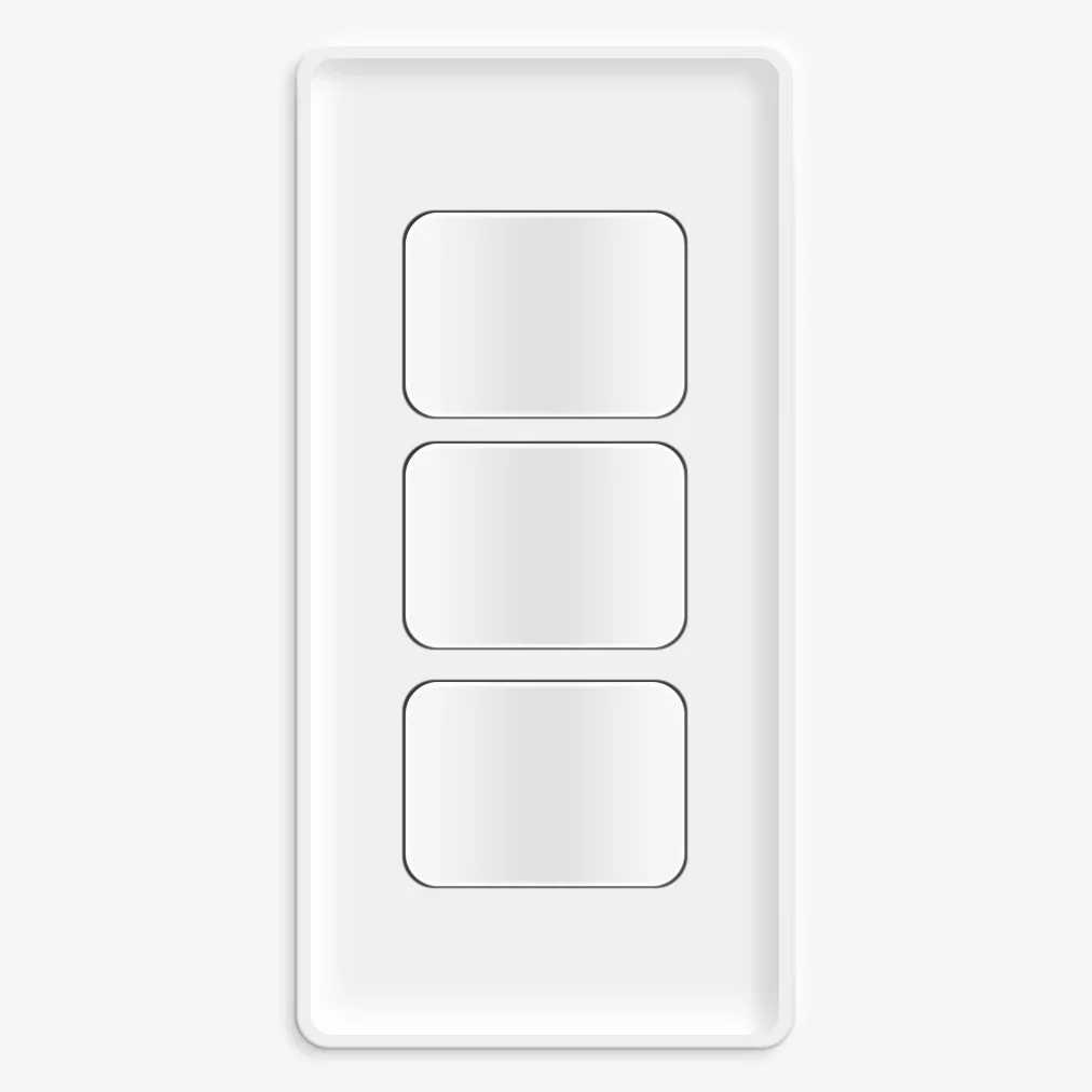 ZigBee кнопочный выключатель света 3 банда без нейтрального WireAU/US СТАНДАРТ высокого качества ПК панель материал приложение голосовой таймер управления
