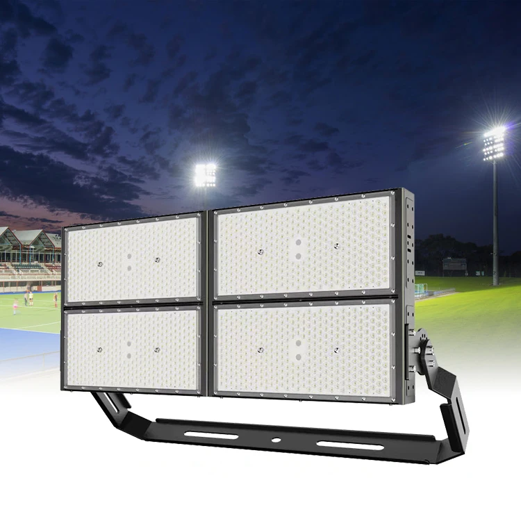 Led Stadium Light High Lumen Stadium Light 1000w For Football Field High Mast Lighting Column