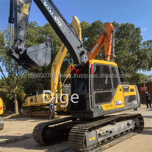 99% новая ближняя годовая модель VOLVO EC140D 14-тонный Средний б/у экскаватор следующего поколения для продажи нового