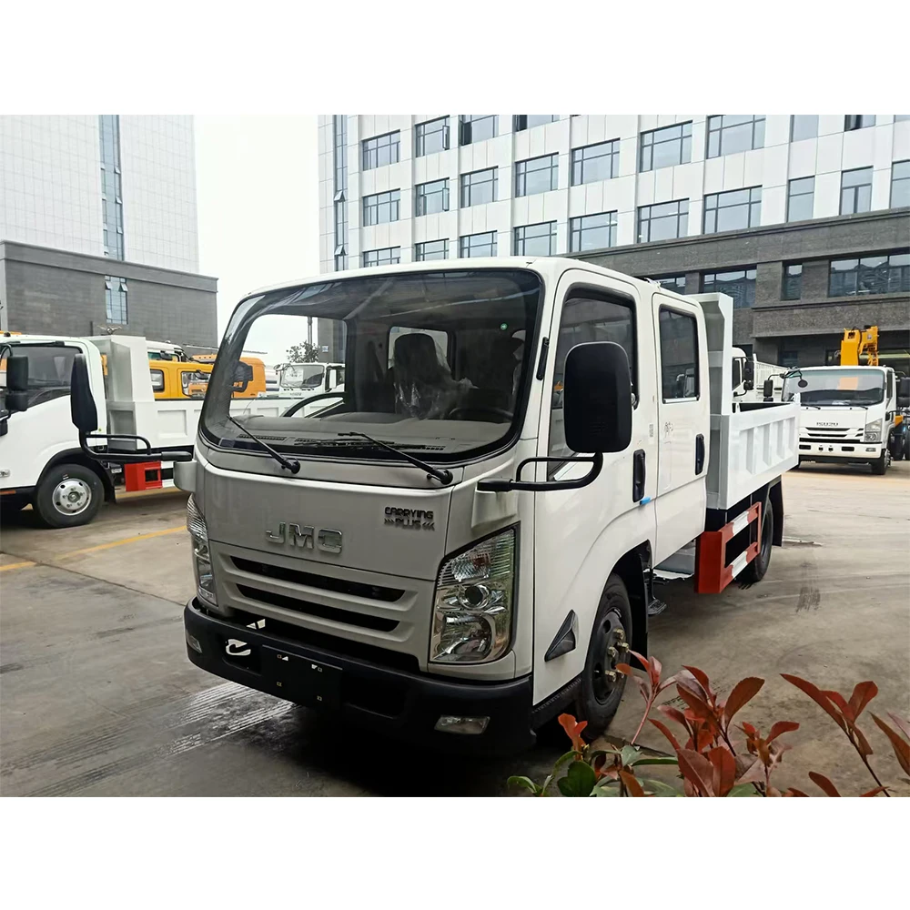 Transport Lorry Dump Truck 4X2 Tipper Vehicle Jmc 5 Ton Light Tipper Truck