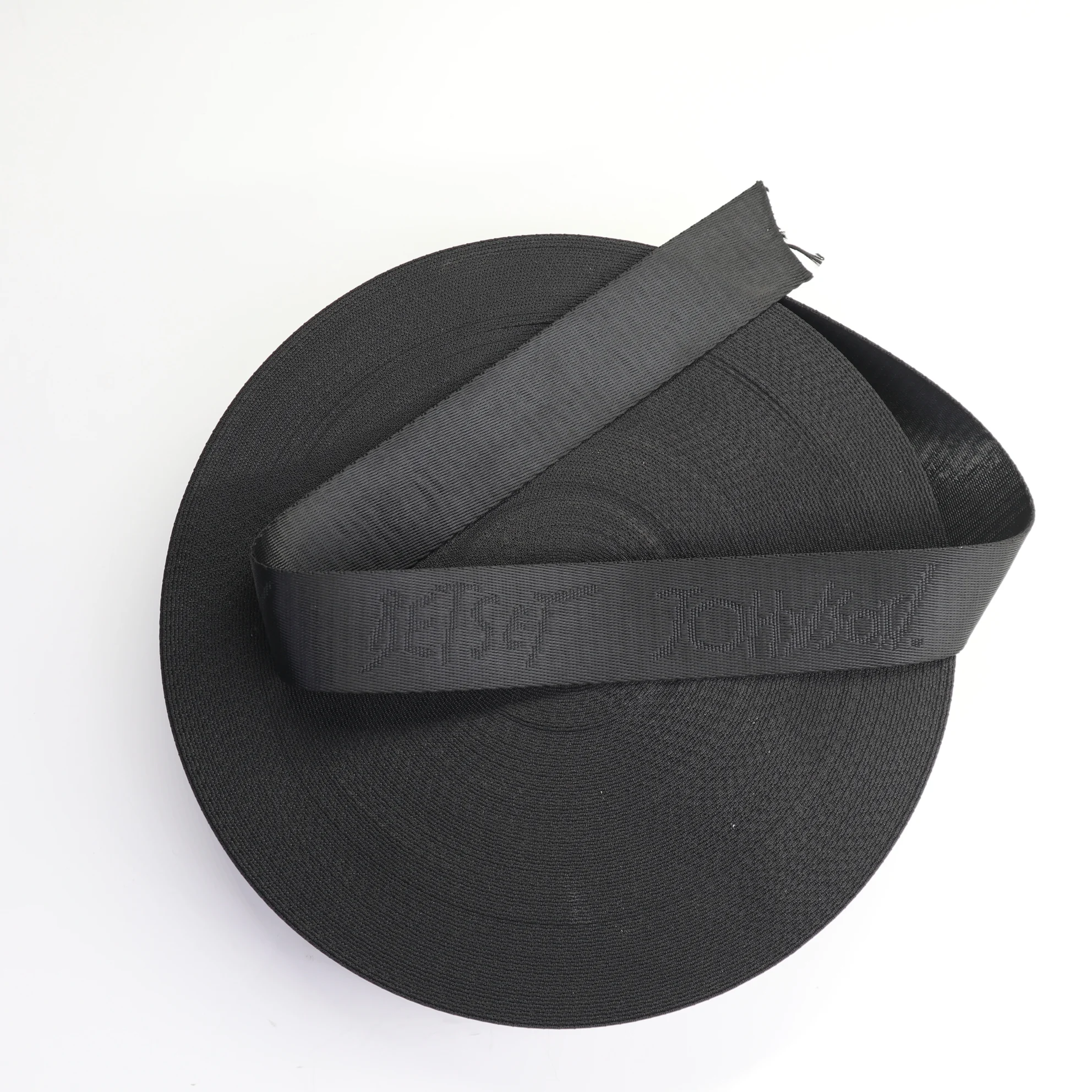 High quality customized logo woven pattern 20-50mm nylon webbing