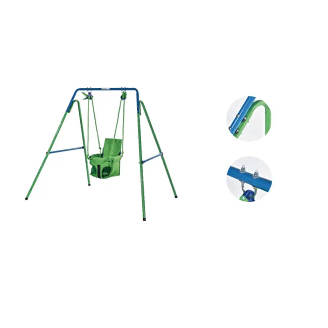Wholesale New Mental  Leisure Hanging Swing Chair For Adult Swing Sets Playground Outdoor Kids Patio Swings