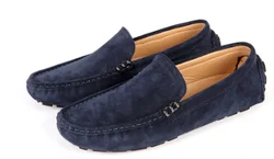 Мокасины мужские на резиновой подошве, лоферы, обувь для вождения