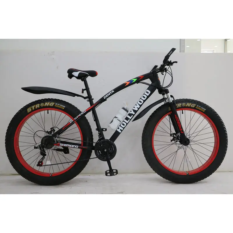 Bicycle 24 26 Inch China Manufacture New Model Snow Sports Big Wheels City Fat Tire Mountain Bike