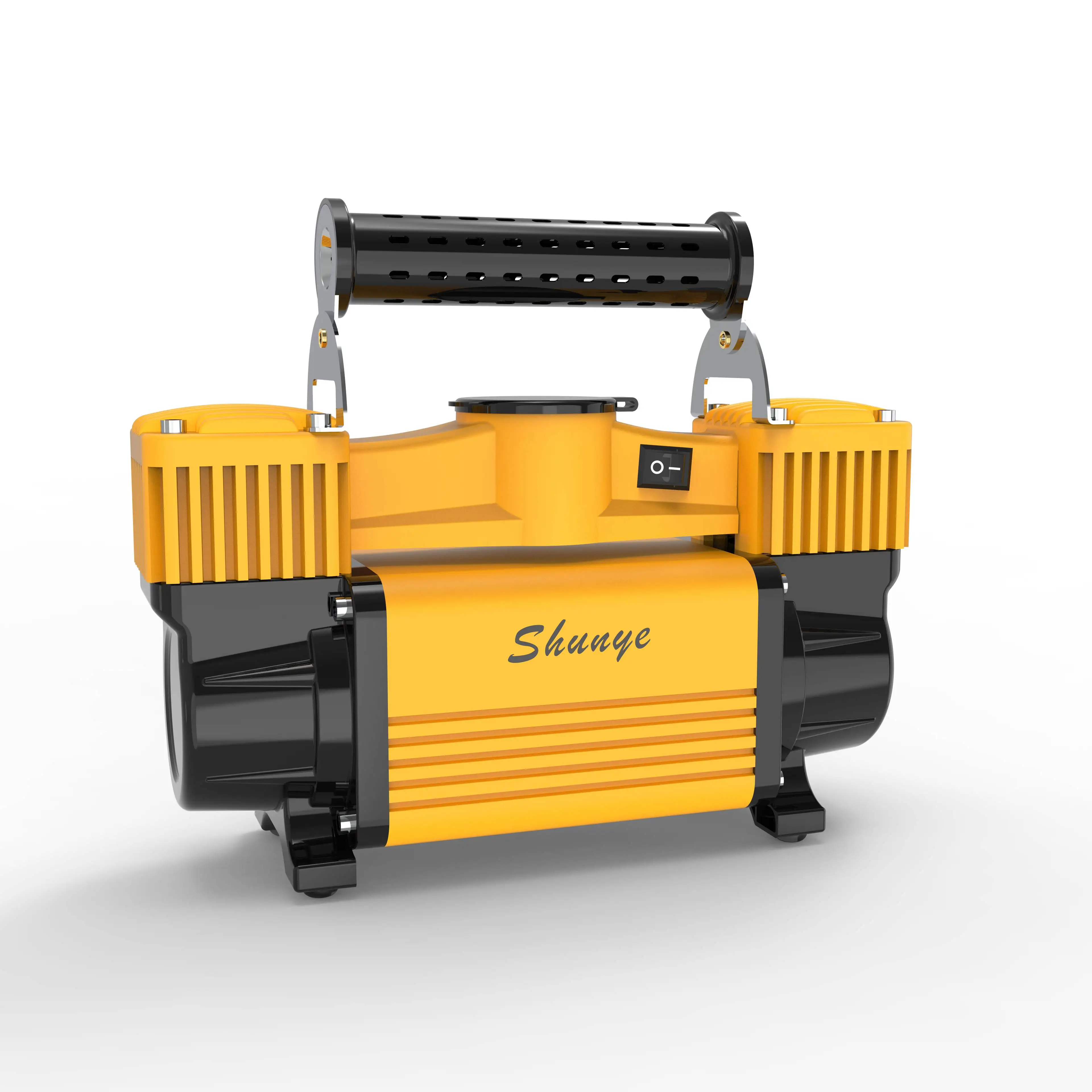 High quality heavy duty double cylinder tyre inflator portable mini electric air pump dc 12v car air compressor tire inflators