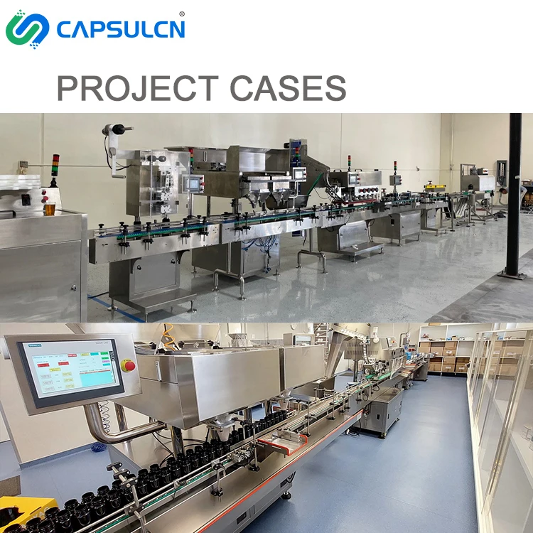 High Speed Fully Automatic Chewing Gums Gummy Bear Soft Candy Packing Bottling Pill Capsule Tablet Counting Machine Line