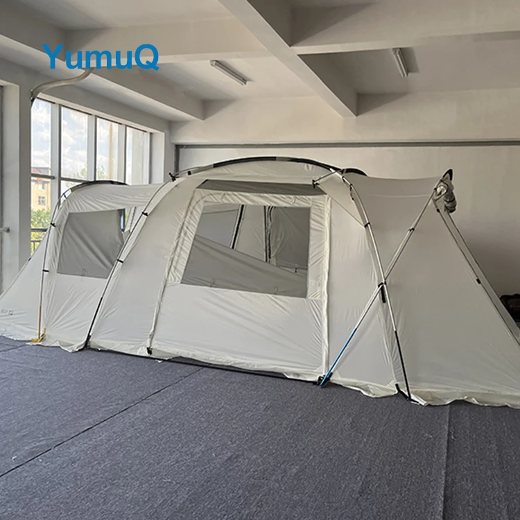 YumuQ Family Size 4 Season 3-4 Person Folding Quick Set Up Net Outdoor Waterproof Luxury Big Prime Camping Tent