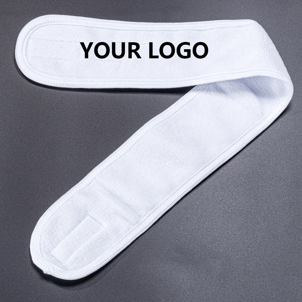 HB1214A  Custom logo Terry cloth Hairbands  Facial makeup washing face Headband Skin Care Beauty Salon Spa Headband for girls