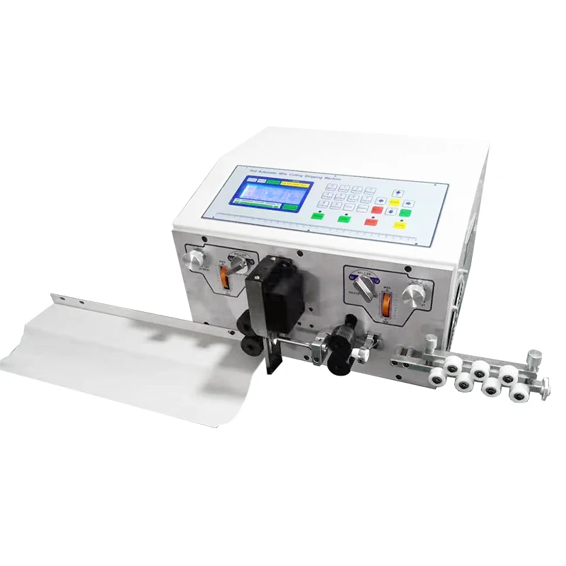automatic high speed wire cutting and stripping machine