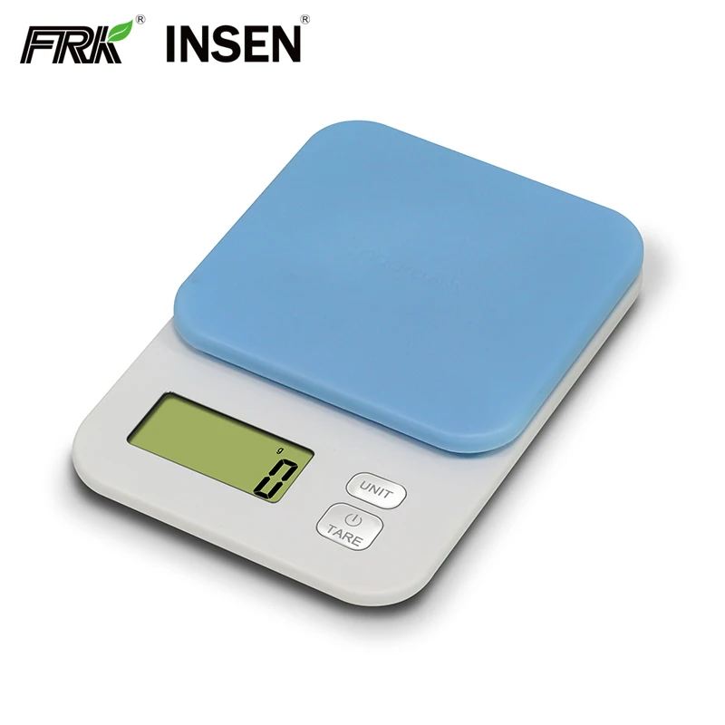 Mini portable ABS Platform Wholesale Profesional 5Kg 11Lb Weighing Kitchen Food Scales