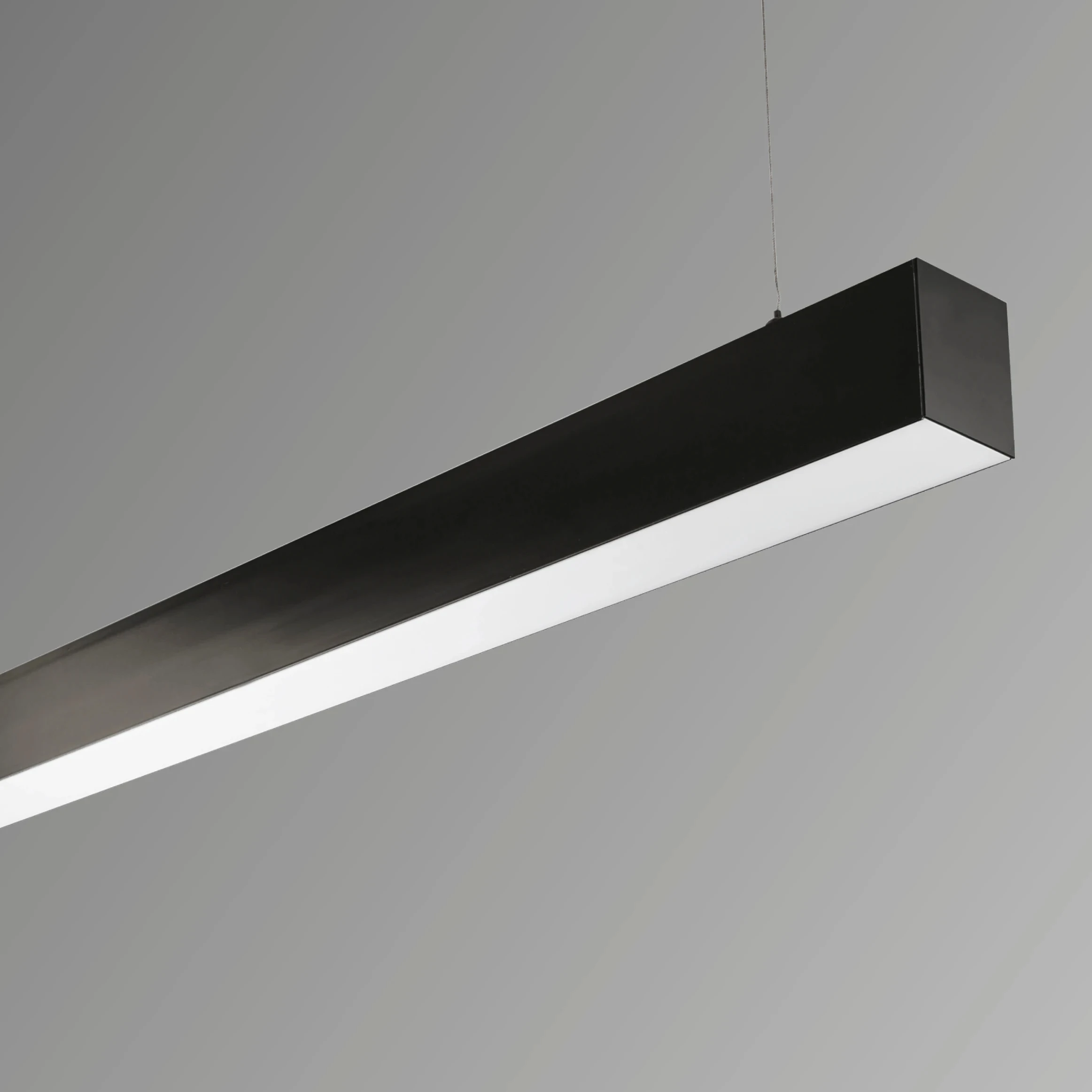 Aluminium Profile LED Linear Light with Sensor 3-Year Warranty ROHS Certified for Office Parking Lot Hotel Use