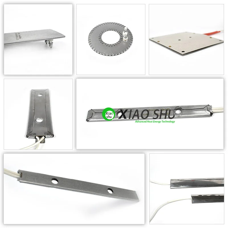 XIAOSHU High Temperature 240V 2500W Mica Heating Plate Heater with Digital Thermostat