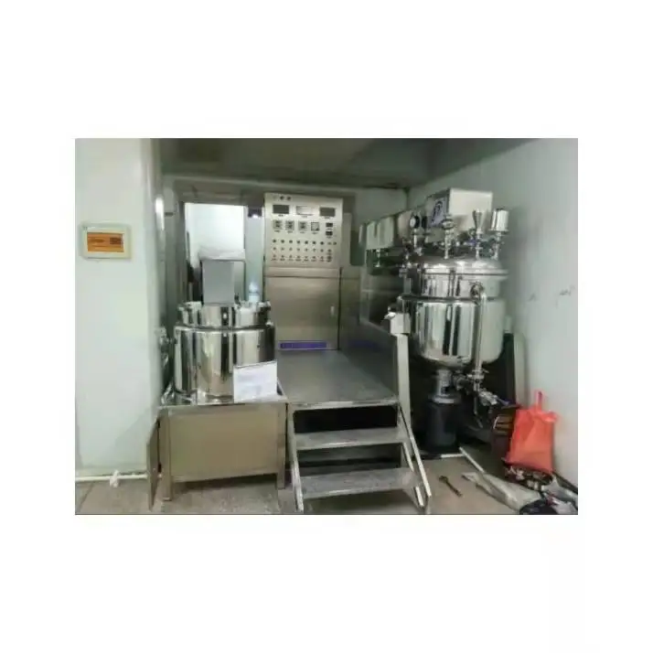 cheap price paste cream liquid soap vacuum homogeneous emulsifier mixing chemical making machine
