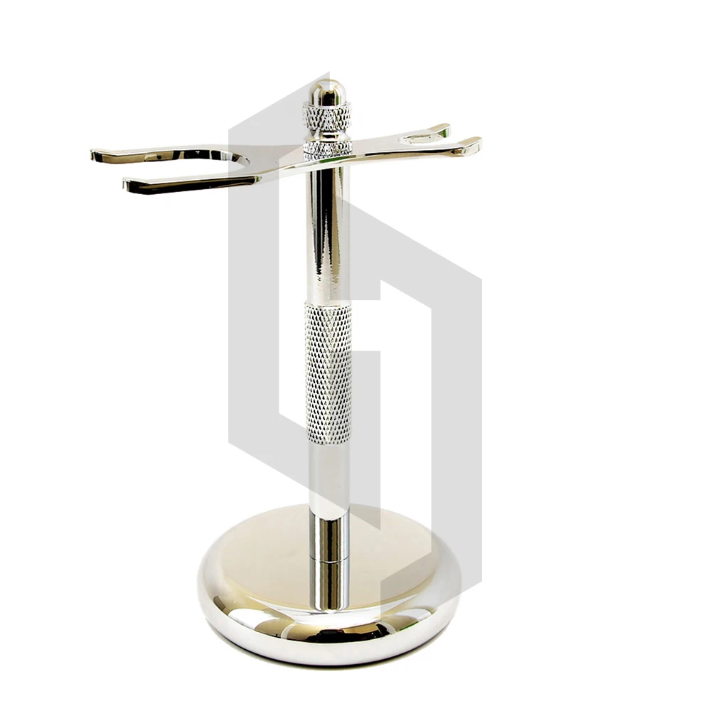 Steel and Stainless Steel Shaving Stands for Beards Razors Barber Shops