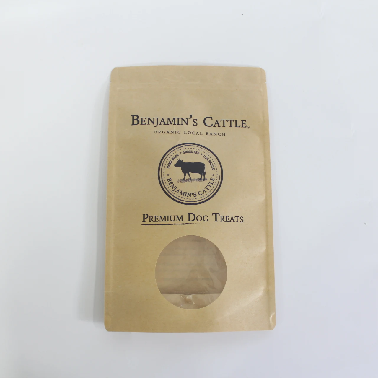 Custom printing food grade kraft paper material agricultural seed packaging bag