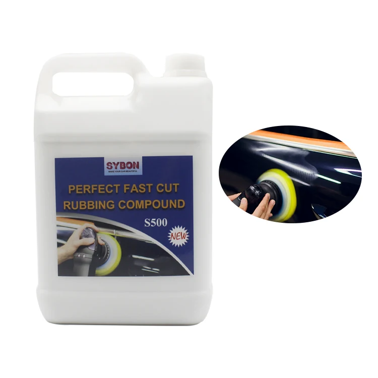 Nagdedetalye ng kotse scratch alisin mabigat na hiwa unang hakbang nakasasakit ahente polish compound