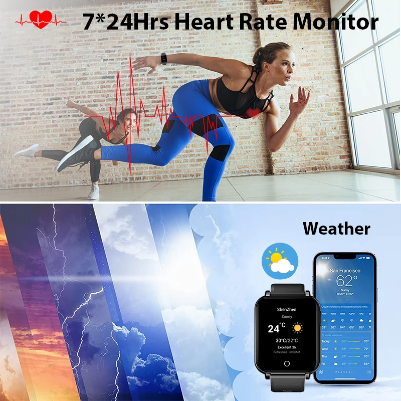 ECG Smartwatch 3D Accelerometer Bluetooth Low Energy Wristband SpO2 Smart Watch Online for Women Men Watch for Android IOS
