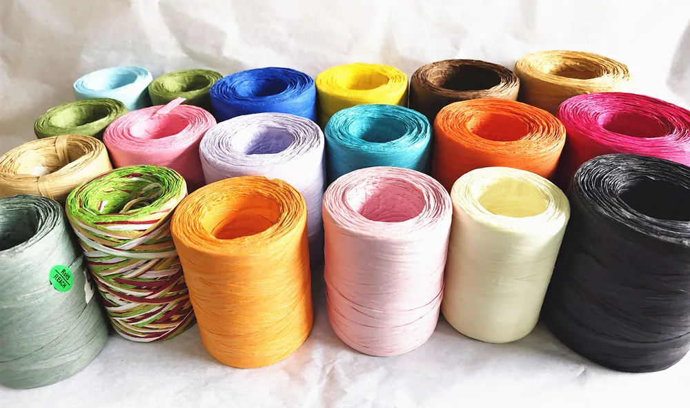 Custom Lighting Handmade Natural Raffia Grass Vintage Lampshade Ceiling Floor Paper Lamp Shade