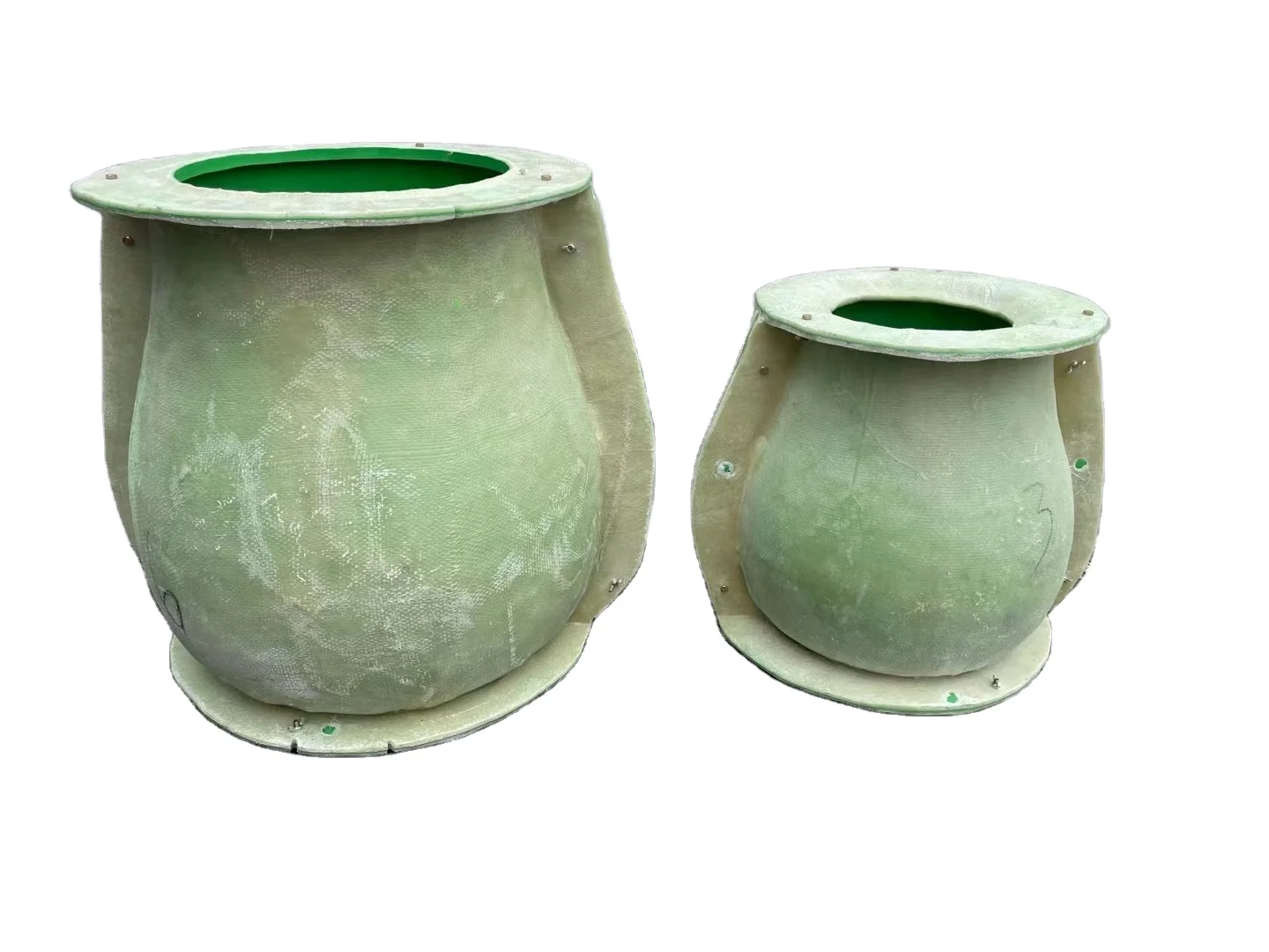 High Quality Fiberglass Material Concrete Flower Pot  Mold for  Outdoor Decorative  Large Flower Pot Molds for sale