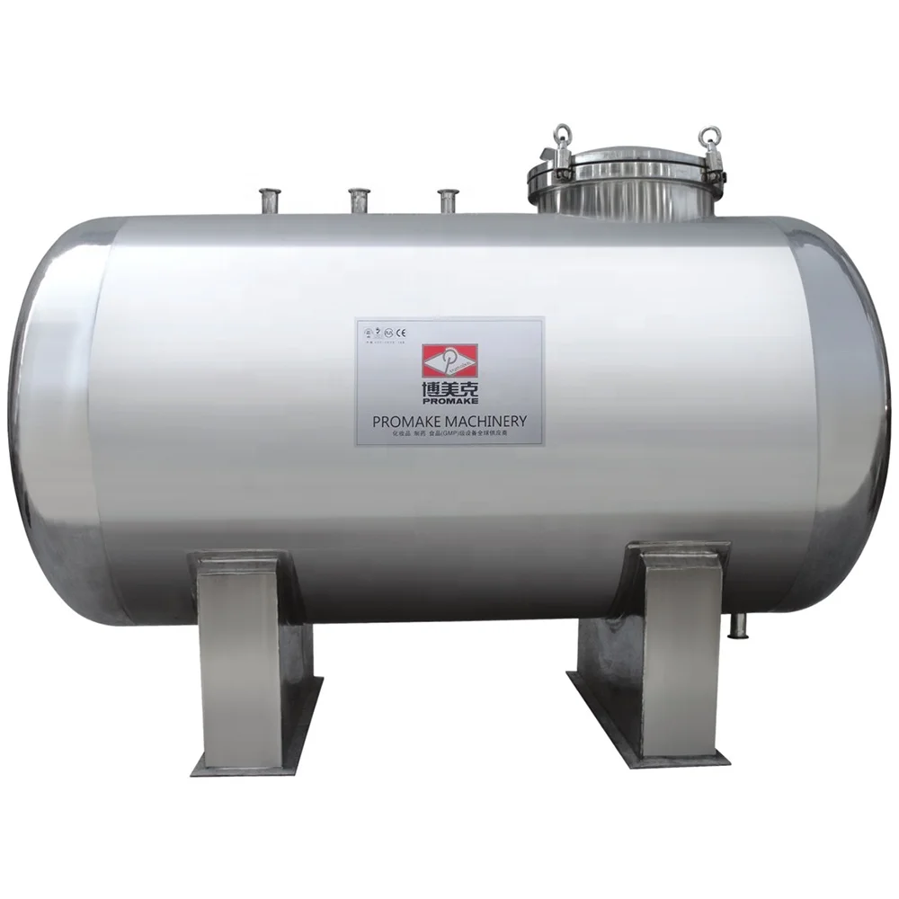 Horizontal type ST-3T  stainless steel storage tank manufacturer