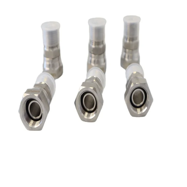 High-Pressure 304 Stainless Steel Elbow with Inner and Outer Wire Thickened and Forged 90 Degree Right Angle Pipe Fitting