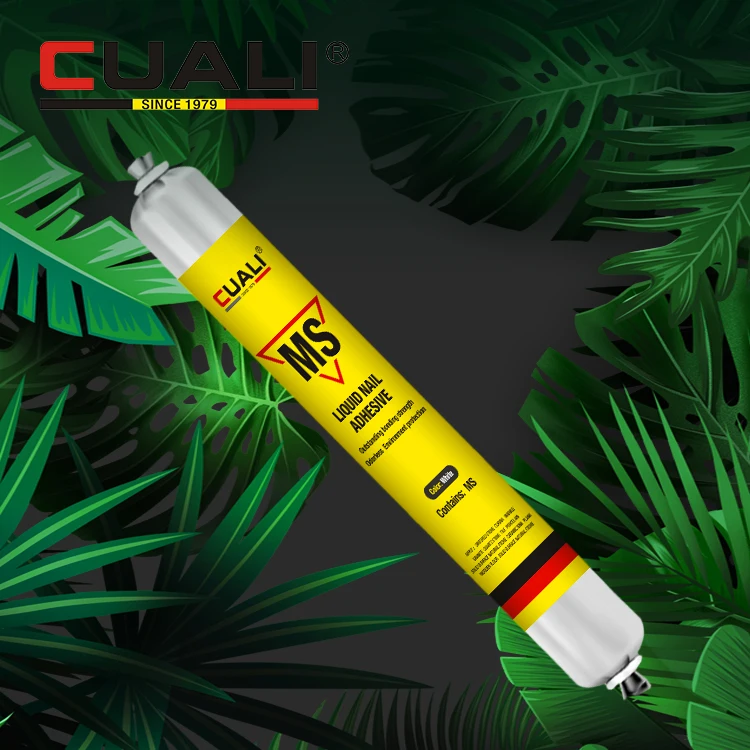 Supper bonding Ms Glue liquid nail Adhesive 600ml Modified silanes resin Sealants Adhesives For big area sintered stone joints