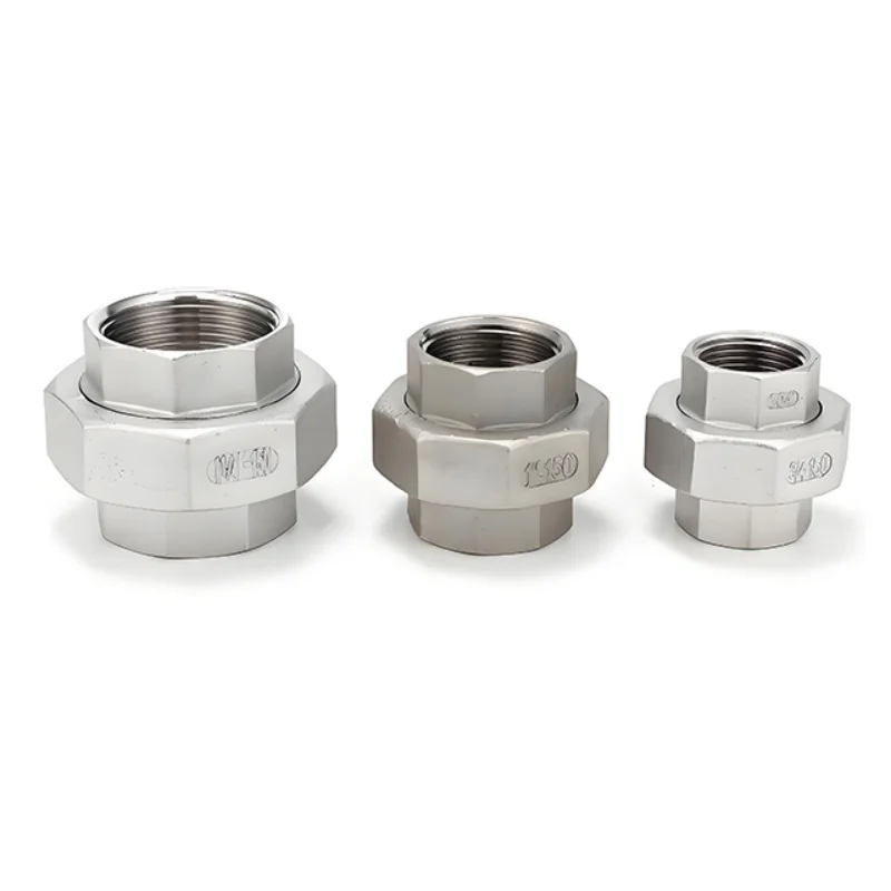 High Quality BSPP BSPT NPT Pipe Fittings with Live Union Joints for Oil Gas Industry Plumbing Bushing Model with Head