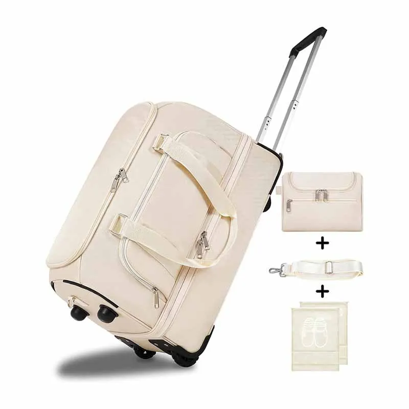 Custom Personalized cost-effective Price rolling Business Duffle Bag Travel Trolley Bag Luggage With Wheels
