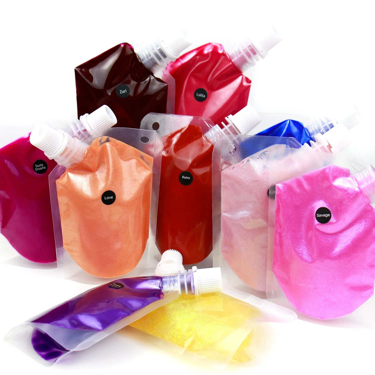 Diy Different Size Nude Lip Glosses New Colors Lip Gloss Base